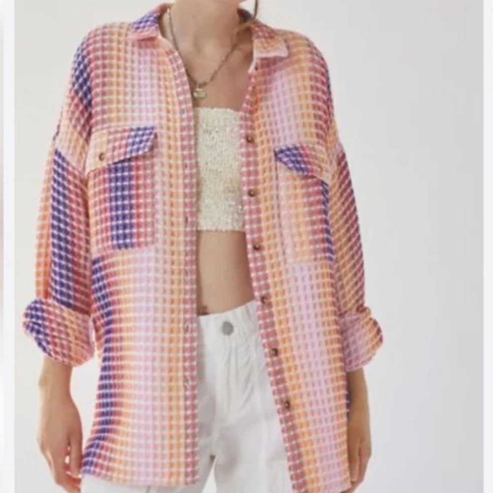 BDG waffle shirt